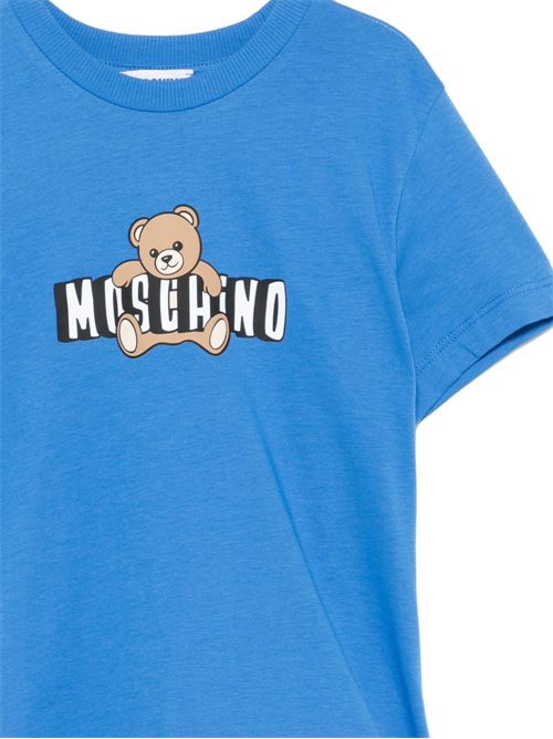 T-shirt unisex Moschino Kid Teen blu MOSCHINO KID-TEEN | HZM058LAA0340630